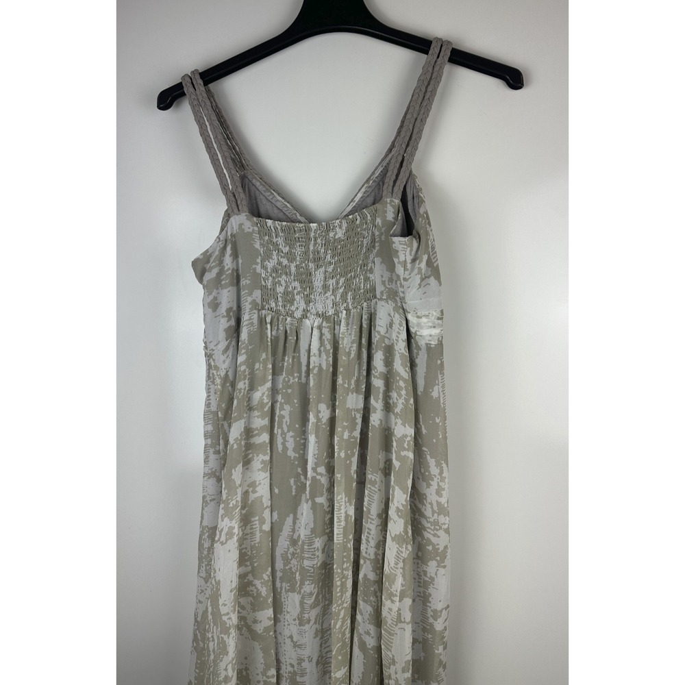 Soft Surroundings Summer Breeze Maxi Dress Braided Straps Overlay Beachy Boho PL - Picture 9 of 13